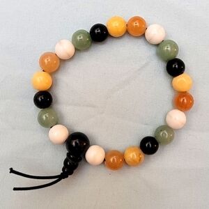 NWOT Multicolor Beaded Stretch Bracelet